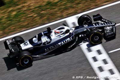 Gasly&nbsp;: L’AlphaTauri AT03 ’n’a jamais aimé’ la chaleur