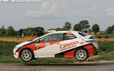 Kangur’s recovery gives Honda IRC 2WD Cup lead