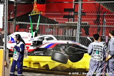 Deux accidents et un double abandon pour Haas à Djeddah