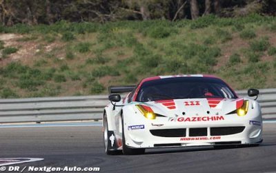 Le trio de la Ferrari F458/JMB Racing est connu...