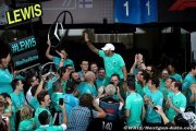Hamilton et Mercedes nominés aux Laureus Awards