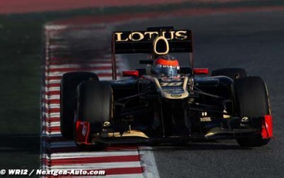 Barcelone II, jour 2&nbsp;: Grosjean devant Vergne