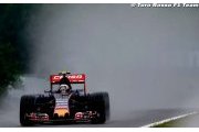 Suzuka L1 : Sainz en tête d'une séance détrempée