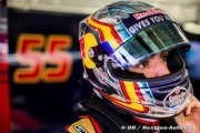 Sainz au volant d'une Red Bull au Liban
