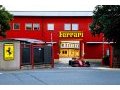 Leclerc drives the Ferrari SF1000 through the streets of Maranello