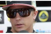 Raikkonen prend bien son interdiction de faire du rallye