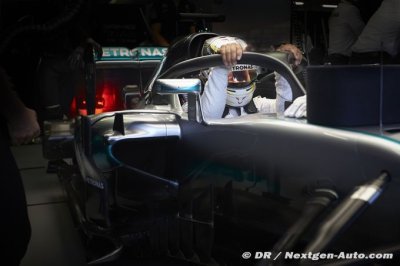 Hamilton prêt à utiliser le Halo pendant le Grand Prix