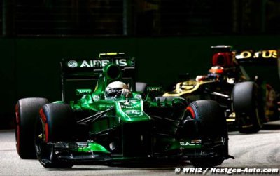 Giedo van der Garde est très content de lui