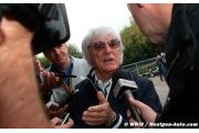 Ecclestone not confirming BBC's F1 exit