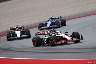 La Haas F1 est ’comme un fruit jeté au sol’ en course
