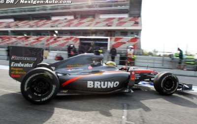 Klien’s pace played down by Bruno Senna