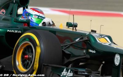 Les Caterham sont à l’arrivée