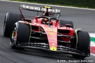 Italie, EL2 : Sainz et Ferrari en tête devant Norris et Pérez