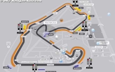 Silverstone confirms new Formula One layout