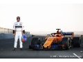 Vidéo - Alonso entre en piste avec la McLaren Renault MCL33