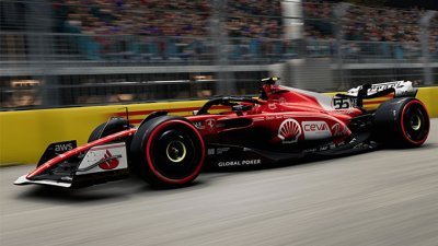 Ferrari dévoile une livrée spéciale Las Vegas pour sa F1