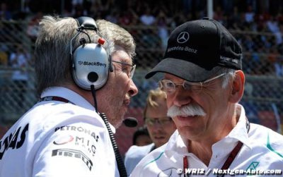 Mercedes remercie Brawn pour son travail depuis 2010