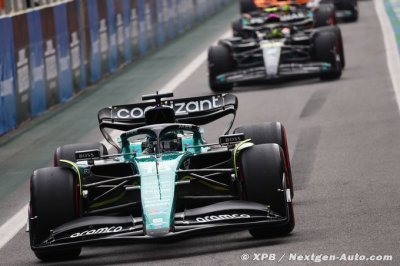 Aston Martin F1 confirme que l’AMR23 est ’plus performante’ à Interlagos