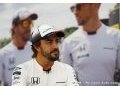 Alonso est frustré de ne pas essayer les nouveaux Pirelli