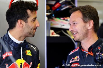 Ricciardo est ravi de travailler avec Horner