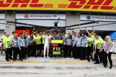 Wehrlein&nbsp;: Je dois en premier lieu faire mes preuves chez Manor
