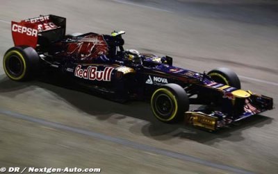 Tir groupé des pilotes Toro Rosso