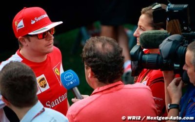 Amid Alonso commotion, Raikkonen staying put