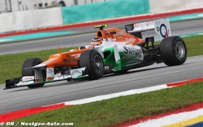 Hulkenberg pas encore sûr de la hiérarchie du milieu de grille