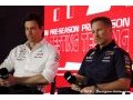 Red Bull : Christian Horner loue sa 'saine rivalité' avec Toto Wolff