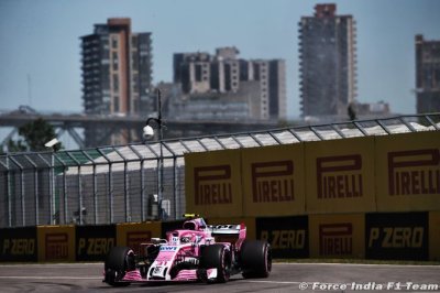 Les deux Force India en Q3, Ocon devant Pérez pour la cinquième fois