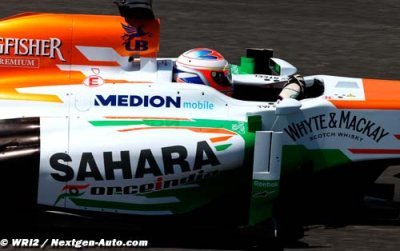 Di Resta se hisse en Q3, Sutil coince en Q2