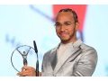 Hamilton, élu sportif de l'année à égalité avec Messi aux Laureus World Sports Awards