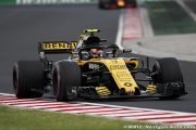 Beaucoup de temps de piste perdu chez Renault F1 aujourd'hui