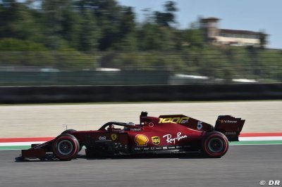 Vettel propose une solution mixte gravier / asphalte pour les circuits