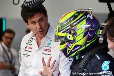Wolff voit en Hamilton le possible futur directeur de Mercedes F1