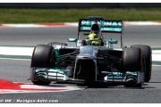 Barcelone : Rosberg en pole, Hamilton à ses côtés
