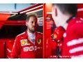 Vettel : Le décès d'Hubert, 'un réveil brutal' comme celui de Bianchi