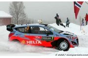 Hyundai signe un spectaculaire podium en Suède avec Neuville