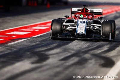 Alfa Romeo a une bonne F1 pour 2019 selon Giovinazzi
