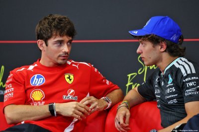 Leclerc serait ’heureux’ de voir ’l’enthousiaste’ Antonelli remporter le titre