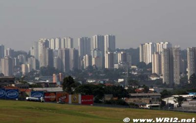 Blue skies for race but dark cloud over Brazil GP