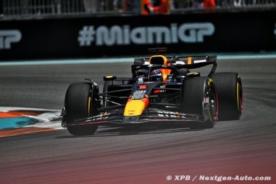 Verstappen enchaîne avec une pole au Grand Prix de Miami de F1