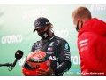 ‘Humble' après son 91e succès, Hamilton rend un vibrant hommage à Schumacher père et fils