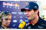Webber n'aidera pas Vettel en course