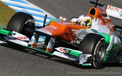 Paul di Resta ne s’est pas amusé hier