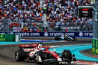 Vasseur est ’un peu déçu’ de la 7e place de Bottas à Miami