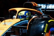 Norris ne boit pas d'eau en course : 'Ca me rend malade'