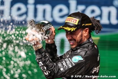 Hamilton juge ‘étrange’ la faible dégradation de ses pneus à Interlagos