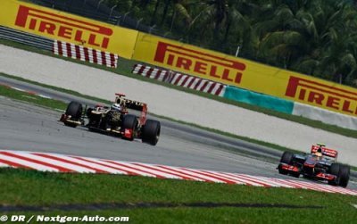 Une bonne journée pour les Lotus de Raikkonen et Grosjean