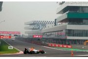 Les Force India dans le ventre mou du peloton